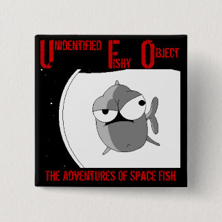 UFO (badge) 15 Cm Square Badge