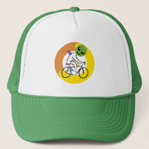 UFO bike race Trucker Hat