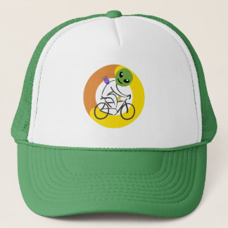 UFO bike race Trucker Hat