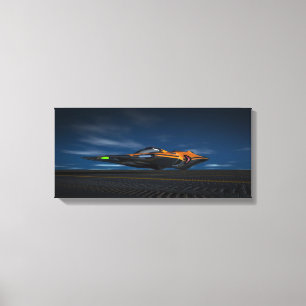 UFO CANVAS PRINT