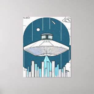 Ufo Canvas Print