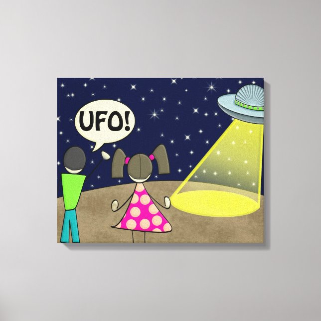 UFO CANVAS PRINT (Front)