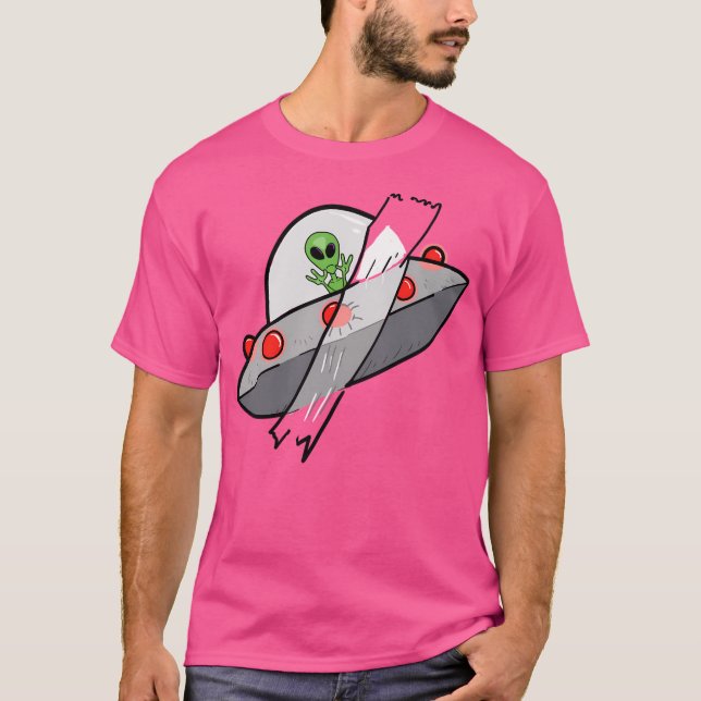 Ufo Caught On Tape T-Shirt (Front)
