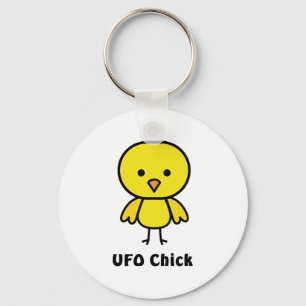 UFO Chick Key Ring