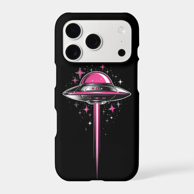 UFO Chrome iPhone Case | Y2K Cybercore (Back)