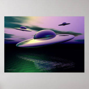 UFO classic Poster