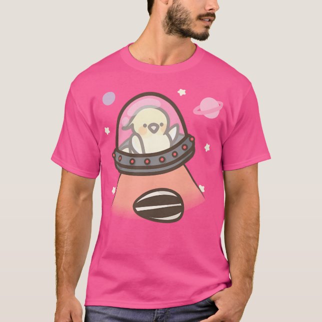 Ufo Cockatiel T-Shirt (Front)