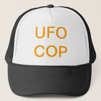 UFO COP TRUCKER HAT