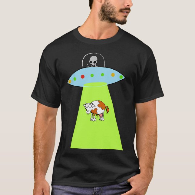Ufo Cow T-Shirt (Front)