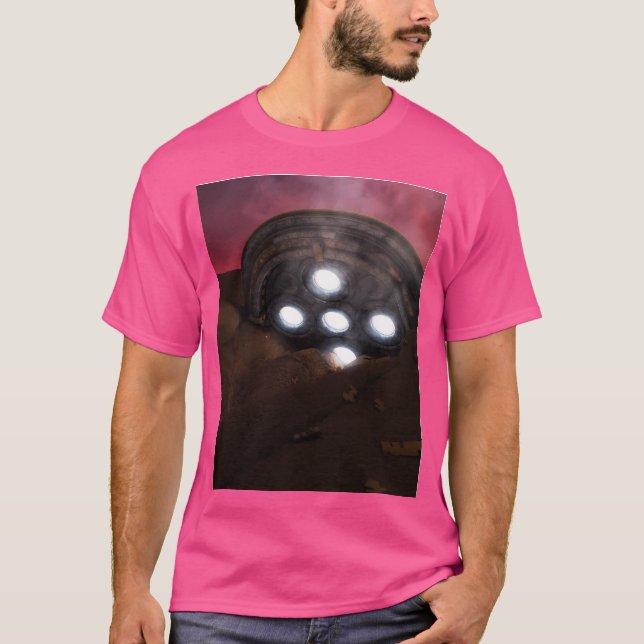 Ufo Crash T-Shirt (Front)