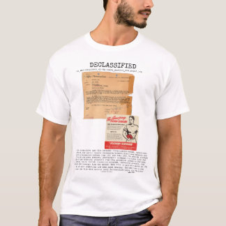 UFO - Declassified 65_HS1-834228961_62-HQ-83894_S4 T-Shirt