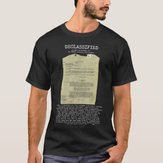 UFO - Declassified 65_HS1-834228961_62-HQ-83894_Se T-Shirt