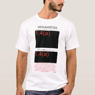 UFO - Declassified  DOW-UAP-D005, Mission Report,  T-Shirt