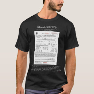 UFO - Declassified DOW-UAP-D058, RFD,NA,OCT2020 T-Shirt
