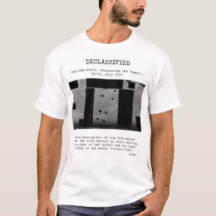 UFO - Declassified DOW-UAP-PR022,Syria, July 2022 T-Shirt