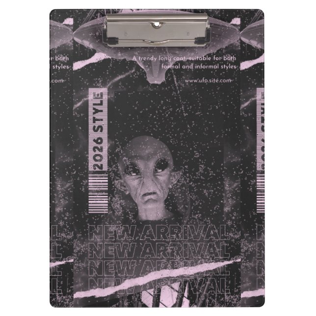 UFO design Clipboard (Front)