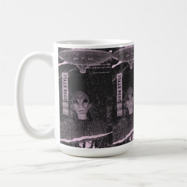UFO design Coffee Mug (Left)