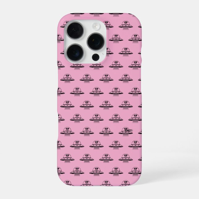 Ufo dog CG17s iPhone Case (Back)