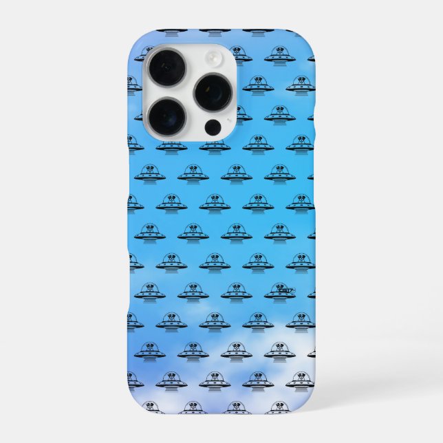 Ufo dog CG17s iPhone Case (Back)