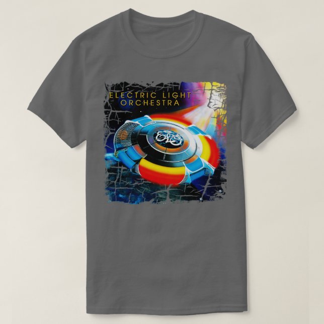 Ufo Elo Vintage Tapestry T-Shirt (Design Front)