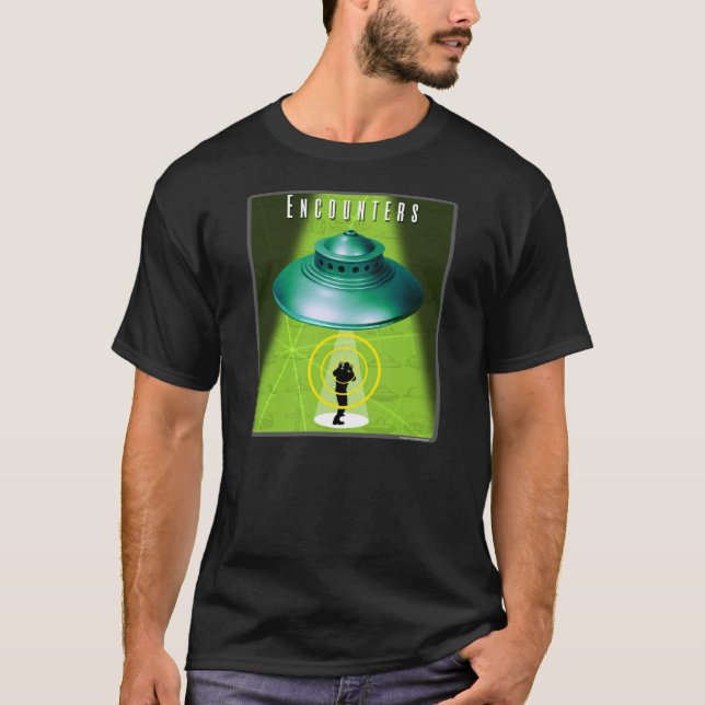 UFO Encounters T-Shirt (Front)