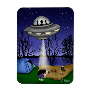 UFO Extraterrestrial Abduction Alien Magnet