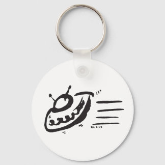 UFO - Flying Saucer - Spaceship Key Ring