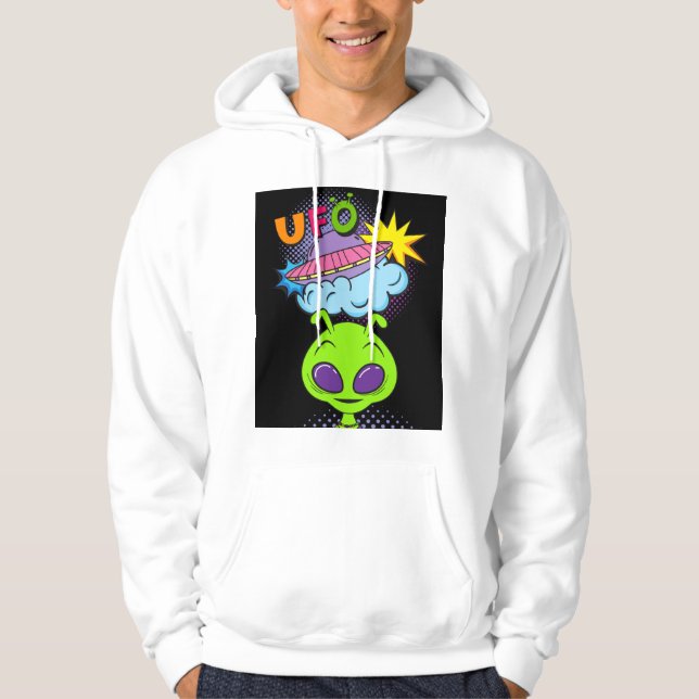 UFO GIRL HOODIE (Front)