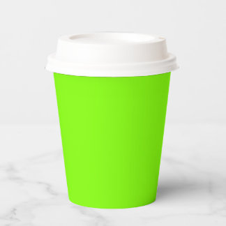 UFO Green Paper Cups