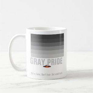 UFO Grey Pride mug
