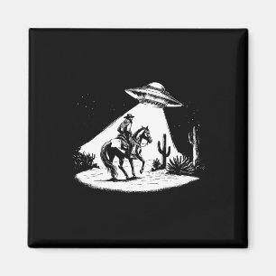 Ufo Howdy Alien Cowboy Halloween Costume Ufo Weste Magnet