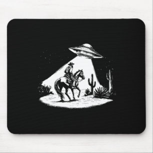 Ufo Howdy Alien Cowboy Halloween Costume Ufo Weste Mouse Pad