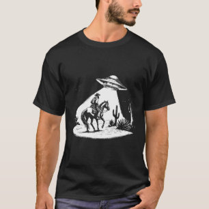 Ufo Howdy Alien Cowboy Halloween Costume Ufo Weste T-Shirt