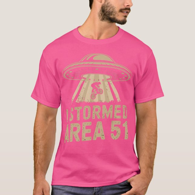 Ufo - I Stormed Area 51 T-Shirt (Front)