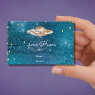 UFO in the artistic galaxy Business Card