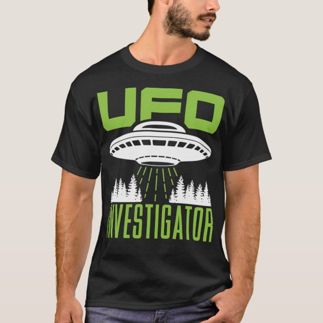 Ufo Investigator T-Shirt (Front)