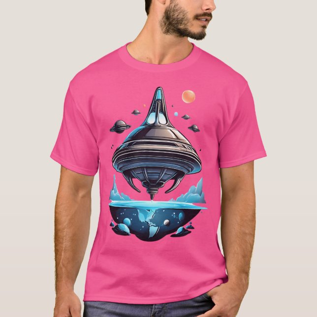 Ufo Landing T-Shirt (Front)