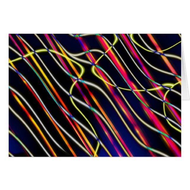 UFO light trails - 2 (Front Horizontal)