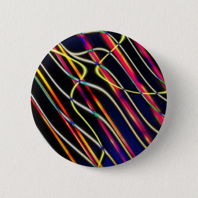 UFO light trails - 2 6 Cm Round Badge (Front)