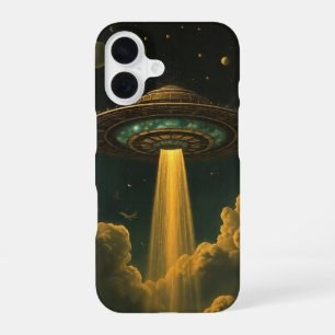 UFO making contact iPhone 16 Case