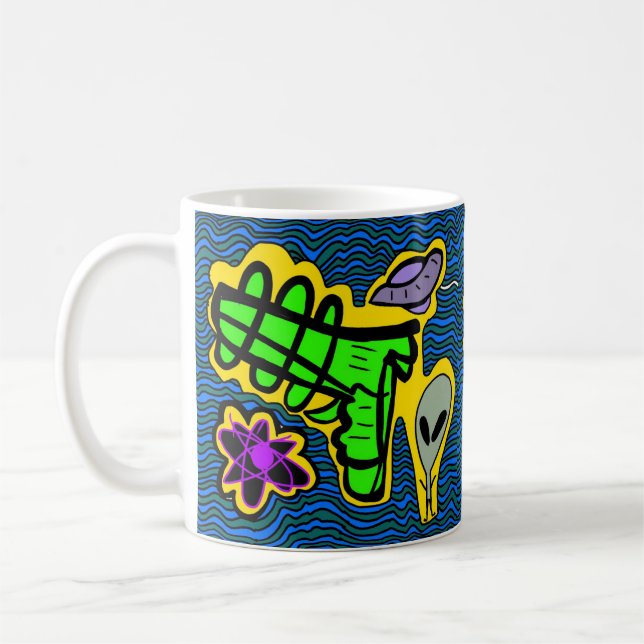 UFO mug (Left)
