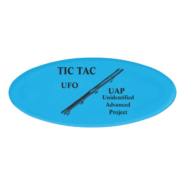 UFO NAME TAG (Front)