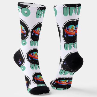 ufo on space socks
