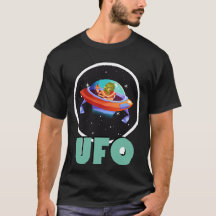 ufo on space