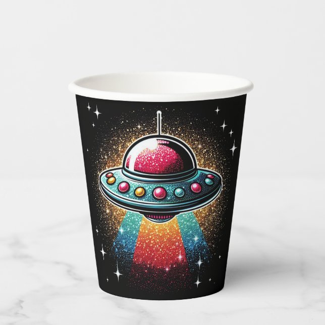 UFO paper cup! Cups (Front)
