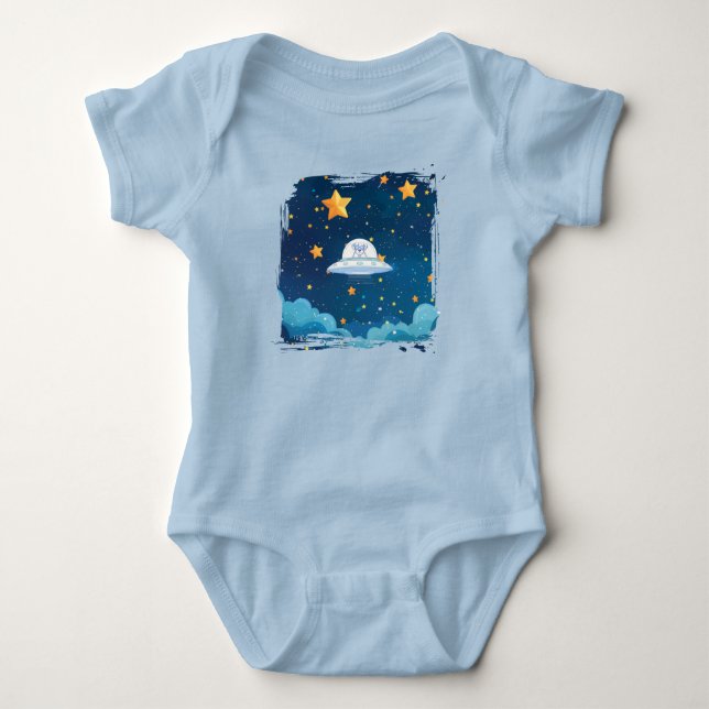 UFO PETS BABY BODYSUIT (Front)