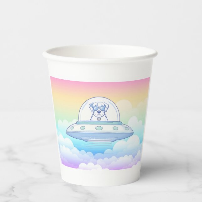 UFO PETS - Baby Shower - Paper Cups (Front)