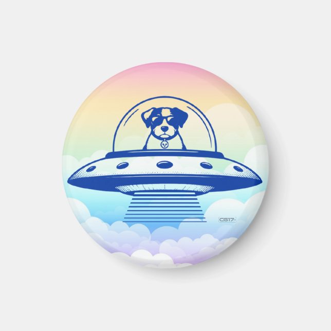 UFO PETS MAGNET (Front)