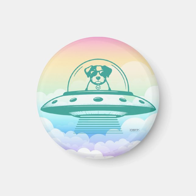 UFO PETS MAGNET (Front)