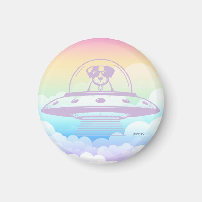 UFO PETS MAGNET (Front)
